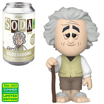 Funko Pop Funko Vinyl Soda Lord Of The Rings Bilbo Baggins Sdcc 2022 #65273 Vinil 9,5 cm Oficial ...