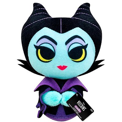 Pelúcia Funko Plush Disney Villans Maleficent 18cm Oficial Funko