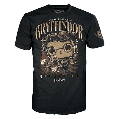 Camiseta Funko Tees Harry Potter Quidditch Xs Tamanho XS Algodão Oficial Funko