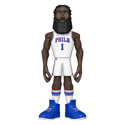 Funko Pop Gold 30cm 12 Nba James Harden #64546 Vinil 30cm Edição Premium Funko