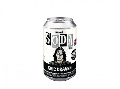 Funko Pop Funko Vinyl Soda Dc The Crow Eric Draven Nycc 2022 #67068 Vinil 9,5 cm Oficial Funko