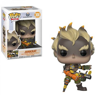 Funko Pop Overwatch - Junkrat #308 Vinil 9,5 cm Oficial Funko