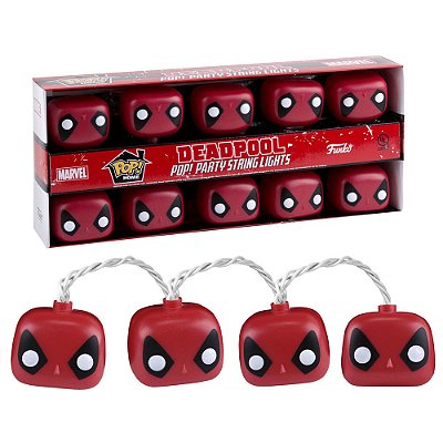 Funko Pop Ligts.Marvel - Deadpool Vinil 9,5 cm Oficial Funko