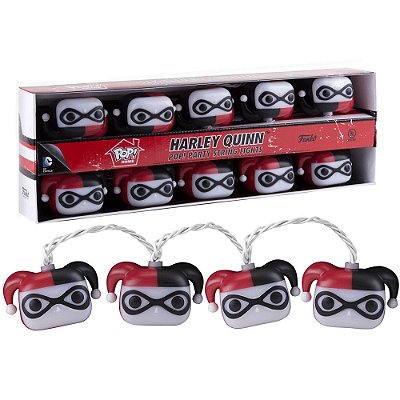 Funko Pop Ligts.Dc - Harley Quinn Vinil 9,5 cm Oficial Funko