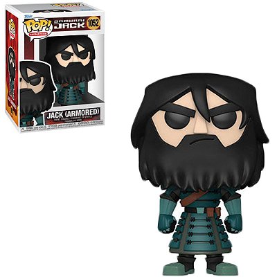 Funko Pop Samurai Jack - Jack Armored #1052 Vinil 9,5 cm Oficial Funko