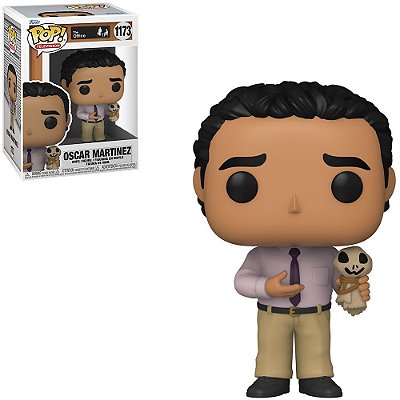 Funko Pop The Office Oscar Martinez - W/Ankle Attacments #1173 Vinil 9,5 Cm Oficial Funko Vinil 9...