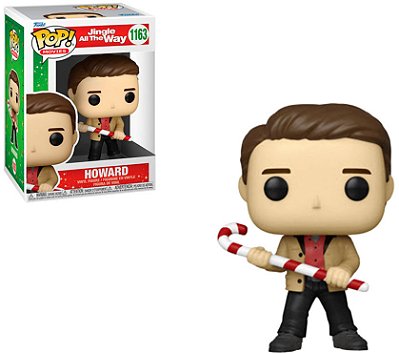 Funko Pop Jingle All The - Way Howard #1163 Vinil 9,5 Cm Oficial Funko Vinil 9,5 cm Oficial Funko
