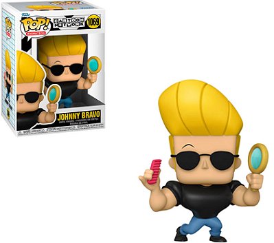 Funko Pop Johnny Bravo Johnny - W/Mirror Comb #1069 Vinil 9,5 Cm Oficial Funko Vinil 9,5 cm Ofici...