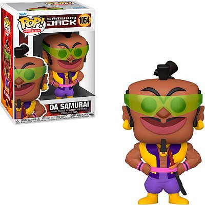 Funko Pop Samurai Jack - Da Samurai #1054 Vinil 9,5 cm Oficial Funko