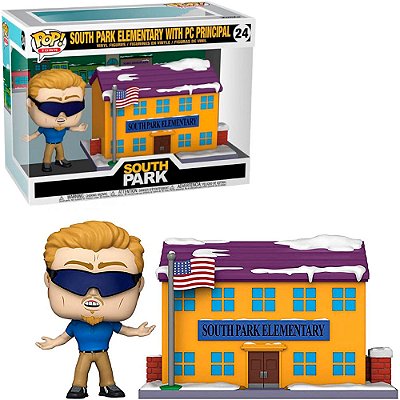 Funko Pop South Park South Park Elementary - Pc Principal #24 Vinil 9,5 Cm Oficial Funko Vinil 9,...