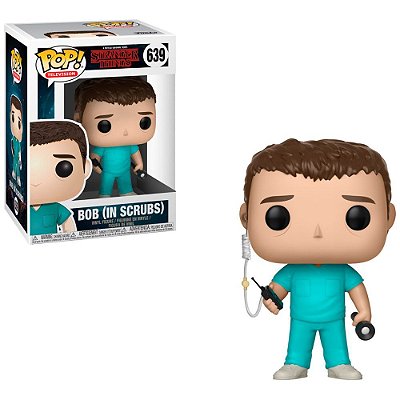 Funko Pop Stranger Things 5 Bob - In Scrubs #639 Vinil 9,5 Cm Oficial Funko Vinil 9,5 cm Oficial ...