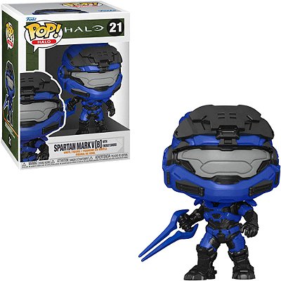 Funko Pop Halo 2 Spartan Mark V B - W/Energy Sword #21 Vinil 9,5 Cm Oficial Funko Vinil 9,5 cm Of...