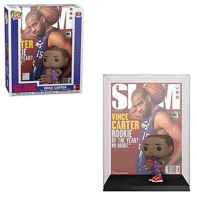 Funko Pop Nba Cover Slam - Vince Carter #03 Vinil 9,5 cm Oficial Funko