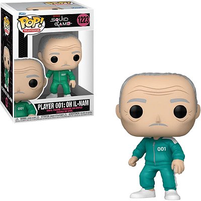 Funko Pop Squid Game Round 6 Player 001 - Oh Il-Nam #1223 Vinil 9,5 Cm Oficial Funko Vinil 9,5 cm...
