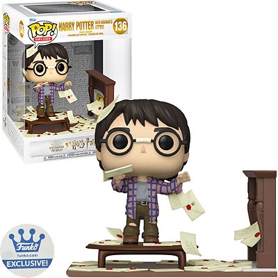Funko Pop Harry Potter Anniversary Harry - Hogwarts Letters #136 Vinil 9,5 Cm Oficial Funko Vinil...