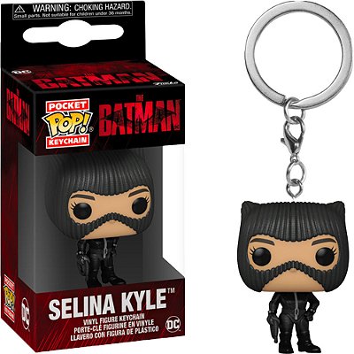 Funko Pop Keychain The Batman Seline - Kyle Catwomn #59284 Vinil 9,5 cm Oficial Funko