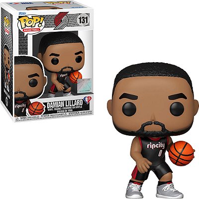 Funko Pop Nba - Damian Lillard #131 Vinil 9,5 Cm Oficial Funko Vinil 9,5 cm Oficial Funko