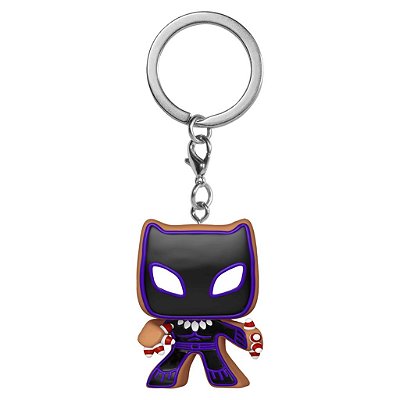 Funko Pop Keychain Marvel Holiday - Black Panther #57968 Vinil 9,5 Cm Oficial Funko Vinil 9,5 cm ...