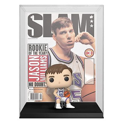 Funko Pop Nba Cover - Slamjason Williams #06 Vinil 9,5 cm Oficial Funko