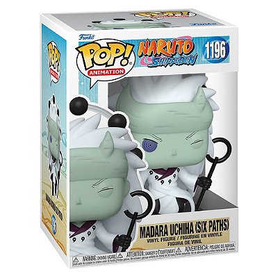 Funko Pop Naruto Madara Uchiha - Six Paths #1196 Vinil 9,5 Cm Oficial Funko Vinil 9,5 cm Oficial ...