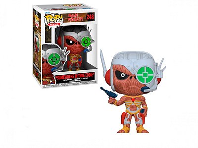 Funko Pop Rocks Iron Maiden Somewhere In - Time Eddie #248 Vinil 9,5 Cm Oficial Funko Vinil 9,5 c...