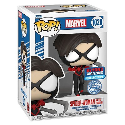 Funko Pop Marvel Spider-Woman - Mattie Franklin #1020 Vinil 9,5 Cm Oficial Funko Vinil 9,5 cm Ofi...