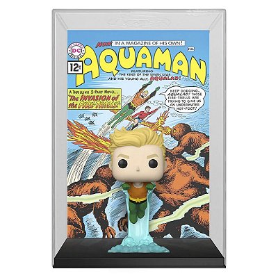Funko Pop Comic Cover Dc - Aquaman 13 #67404 Vinil 9,5 Cm Oficial Funko Vinil 9,5 cm Oficial Funko