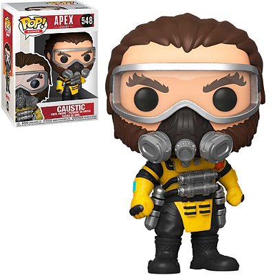 Funko Pop Apex - Legends Caustic #548 Vinil 9,5 Cm Oficial Funko Vinil 9,5 cm Oficial Funko