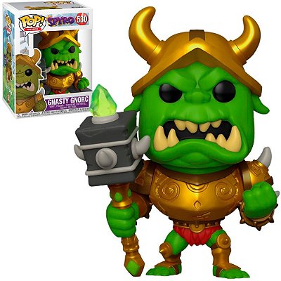 Funko Pop Spyro The Dragon 2 - Gnasty Gnorc #530 Vinil 9,5 Cm Oficial Funko Vinil 9,5 cm Oficial ...