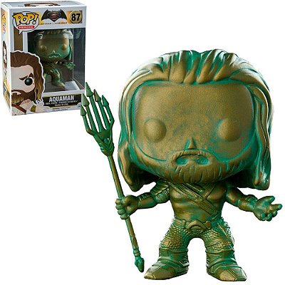 Funko Pop Batman Vs Superman - Aquaman Patina #87 Vinil 9,5 Cm Oficial Funko Vinil 9,5 cm Oficial...