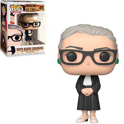 Funko Pop American Hystory Ruth - Bader Ginsburg #45 Vinil 9,5 Cm Oficial Funko Vinil 9,5 cm Ofic...