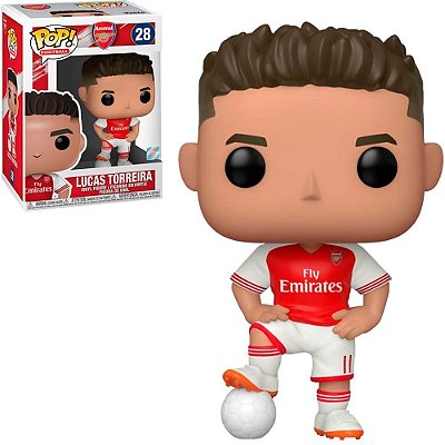 Funko Pop Football Arsenal - Lucas Torreira #28 Vinil 9,5 Cm Oficial Funko Vinil 9,5 cm Oficial F...