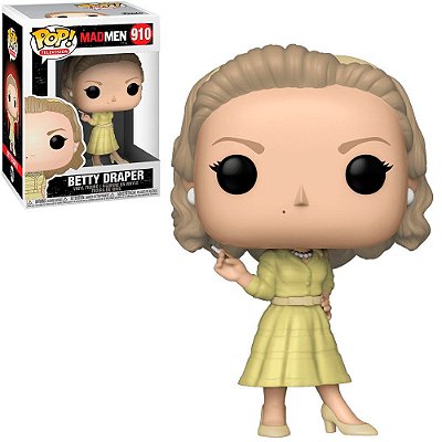 Funko Pop Mad Men - Betty Draper #910 Vinil 9,5 Cm Oficial Funko Vinil 9,5 cm Oficial Funko