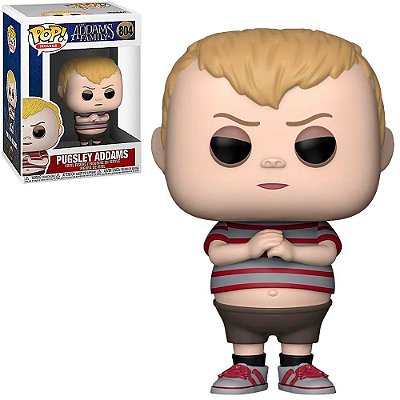 Funko Pop The Addams Family Movie - Pugsley Addams #804 Vinil 9,5 cm Oficial Funko
