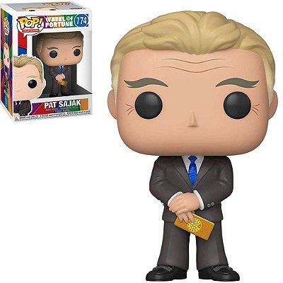 Funko Pop Wheel Of Fortune - Pat Sajak #774 Vinil 9,5 Cm Oficial Funko Vinil 9,5 cm Oficial Funko