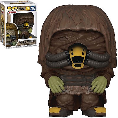 Funko Pop Fallout 76 - Mole Minner #485 Vinil 9,5 Cm Oficial Funko Vinil 9,5 cm Oficial Funko