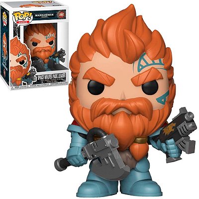 Funko Pop Warhammer 40K Space Wolves - Pack Leader #502 Vinil 9,5 Cm Oficial Funko Vinil 9,5 cm O...