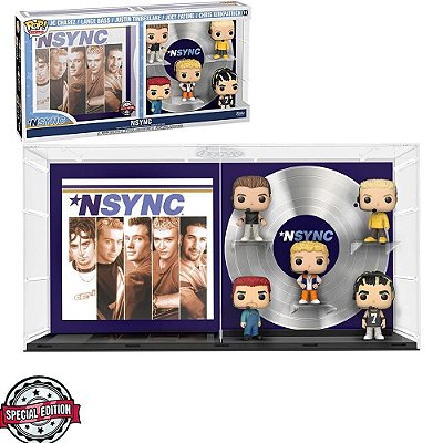 Funko Pop Rocks Albums Dlx - Nsync 5Pack #60994 Vinil 9,5 cm Oficial Funko