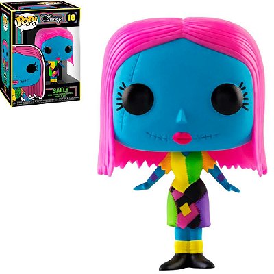 Funko Pop Disney Black Light - Nbc Sally #16 Vinil 9,5 Cm Oficial Funko Vinil 9,5 cm Oficial Funko