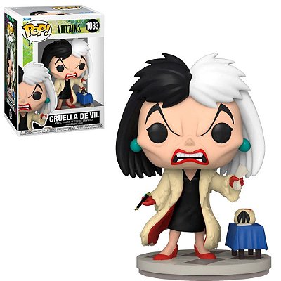 Funko Pop Disney Villains Cruella - De Vil #1083 Vinil 9,5 Cm Oficial Funko Vinil 9,5 cm Oficial ...