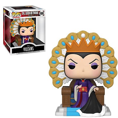 Funko Pop Disney Villains Evil Queen - On Throne #1088 Vinil 9,5 Cm Oficial Funko Vinil 9,5 cm Of...