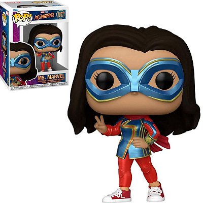 Funko Pop Marvel Ms - Marvel Ms.Marvel #1077 Vinil 9,5 Cm Oficial Funko Vinil 9,5 cm Oficial Funko