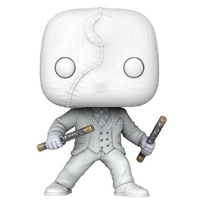 Funko Pop Marvel Moon Knight - Mr.Knight Glow #1048 Vinil 9,5 cm Oficial Funko