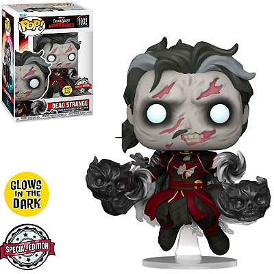 Funko Pop Marvel Doctor Strang 2 Dead - Strange Glow #1032 Vinil 9,5 cm Oficial Funko