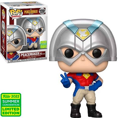 Funko Pop Peacemaker Peacemaker - W/Peace Sign #1260 Vinil 9,5 cm Oficial Funko