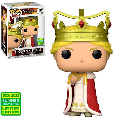 Funko Pop Attack On Titan - Queen Historia #1170 Vinil 9,5 cm Oficial Funko