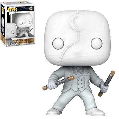 Funko Pop Marvel Moon - Knight Mr.Knight #1048 Vinil 9,5 Cm Oficial Funko Vinil 9,5 cm Oficial Funko