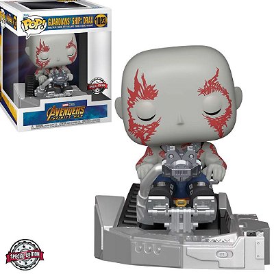 Funko Pop Marvel Infinity Guardins - Ship Drax #1023 Vinil 9,5 Cm Oficial Funko Vinil 9,5 cm Ofic...