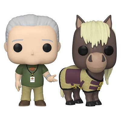 Funko Pop Parks Recreation Lil Sebastian & Jerry - Harvest 2Pack Vinil 9,5 Cm Oficial Funko Vinil...