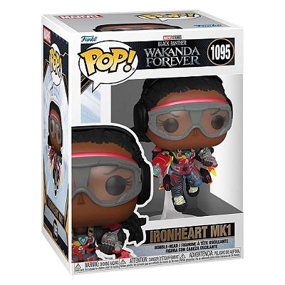 Funko Pop Marvel Black Phanter Wakanda Forever - Ironheart Mk1 #1095 Vinil 9,5 Cm Oficial Funko V...
